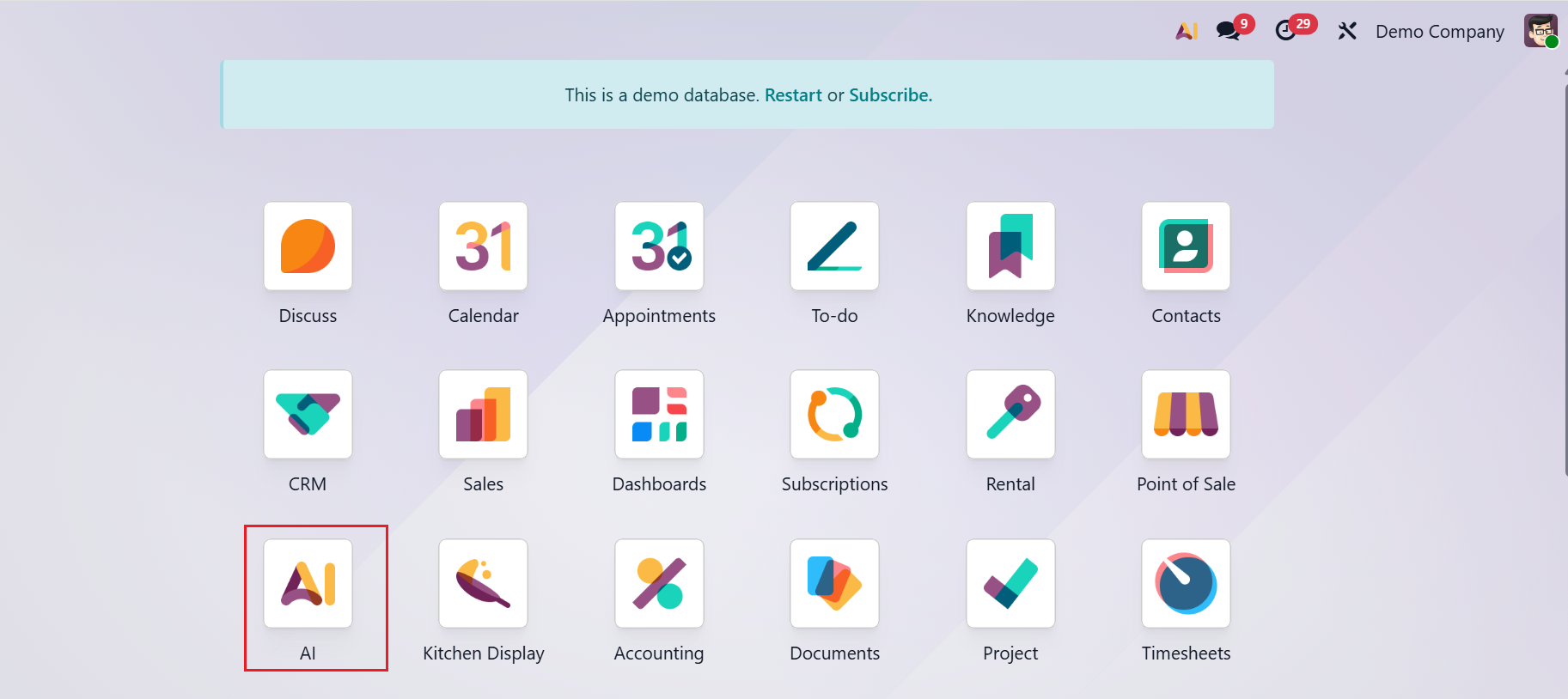 Odoo 19 Project