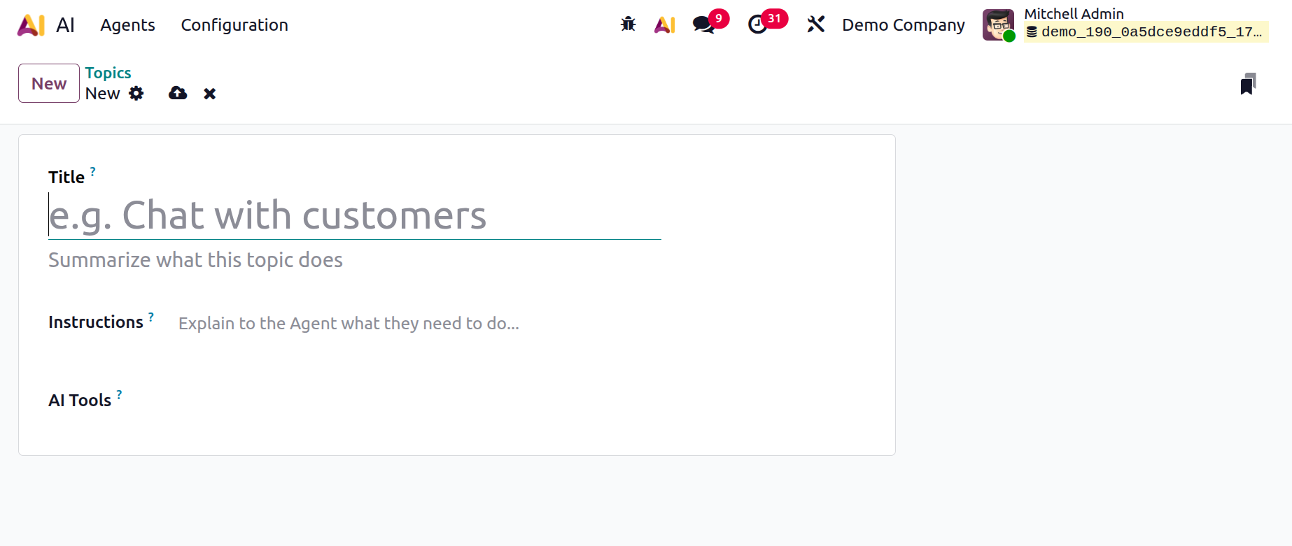 Odoo 19 Project