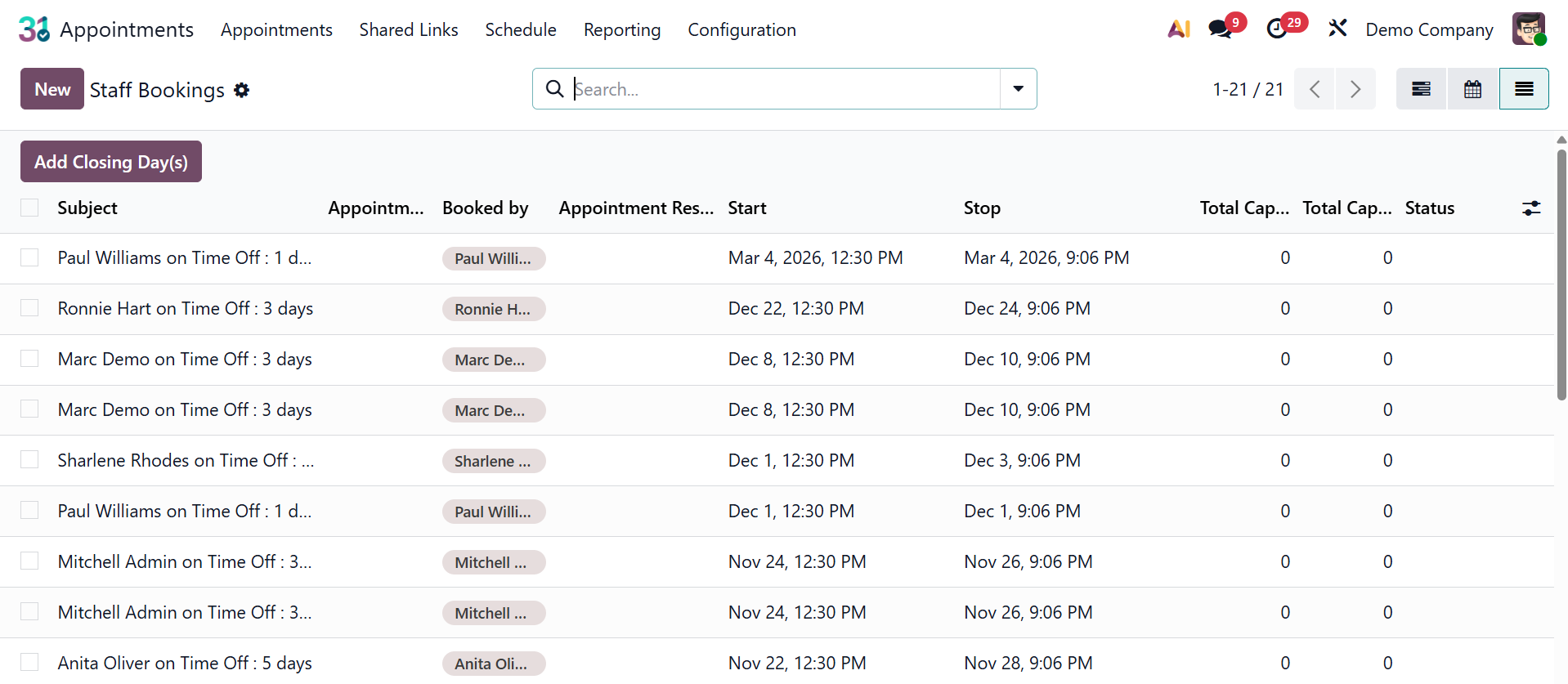 Odoo 19 Project