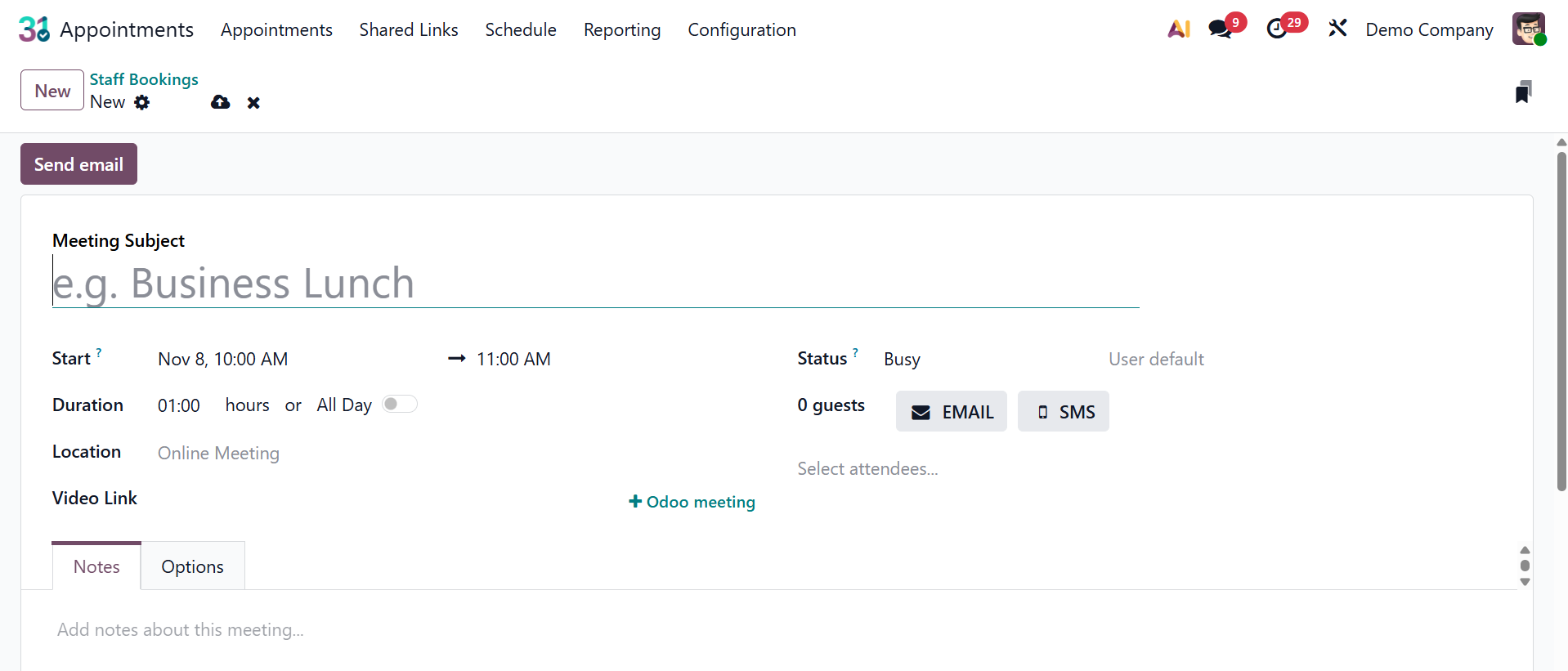 Odoo 19 Project