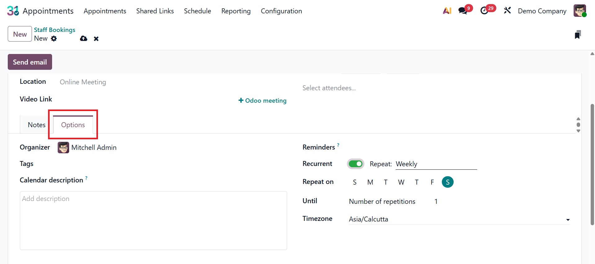 Odoo 19 Project