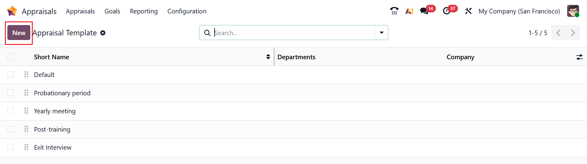 Odoo 19 Project