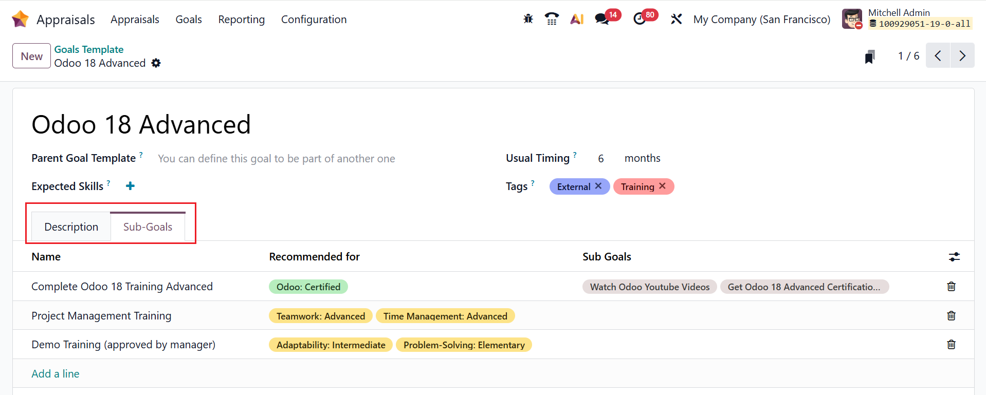 Odoo 19 Project