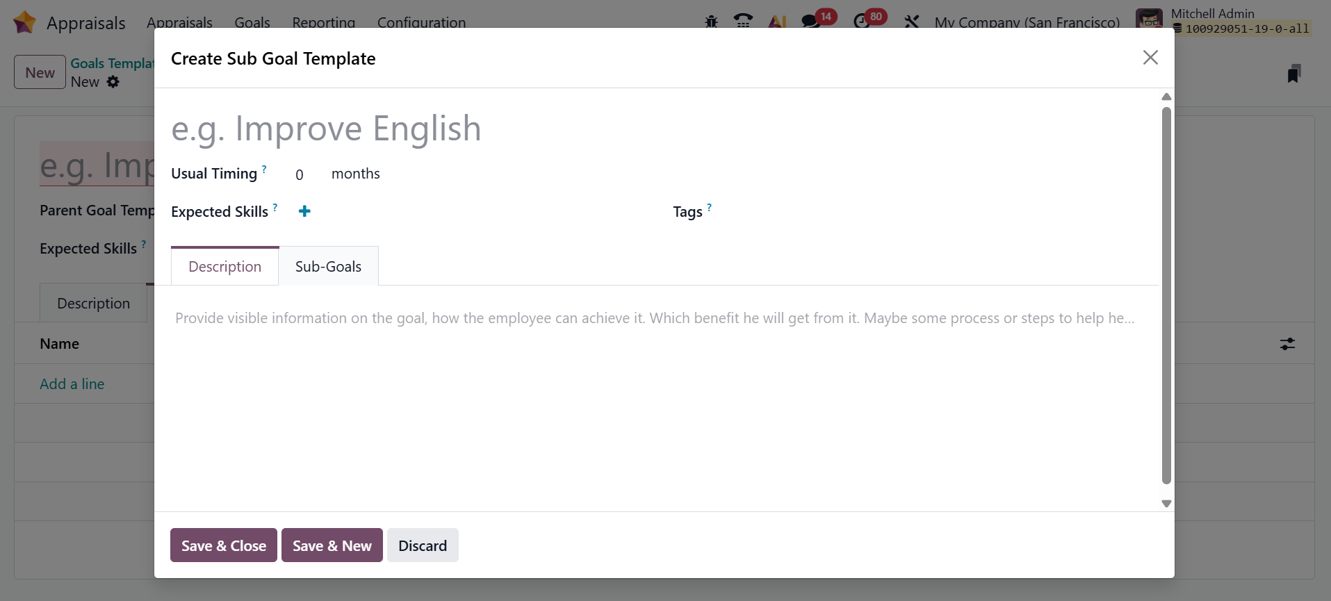 Odoo 19 Project