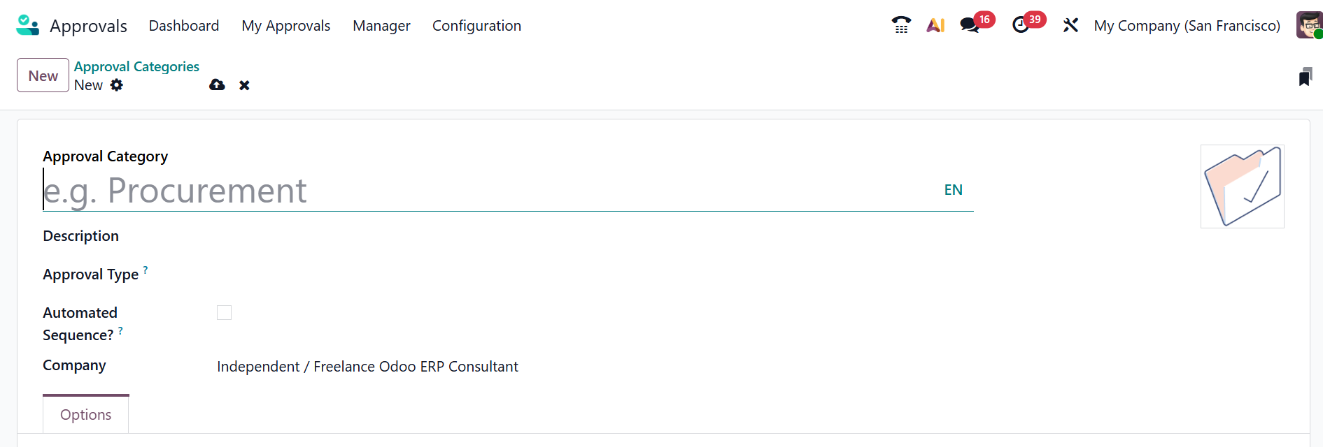 Odoo 19 Project