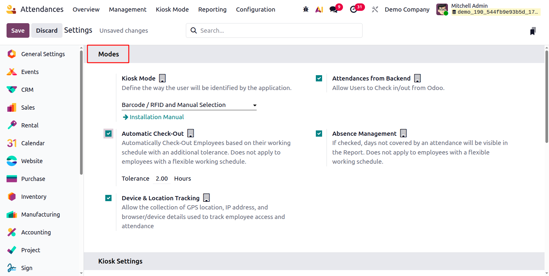 Odoo 19 Project
