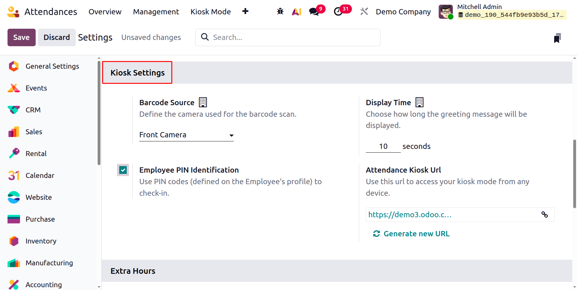 Odoo 19 Project