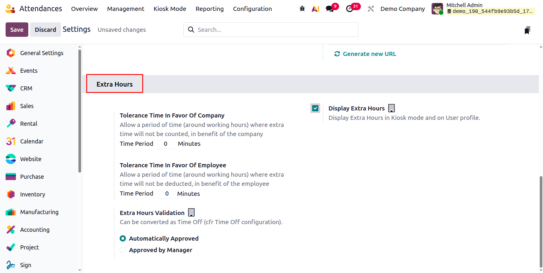 Odoo 19 Project