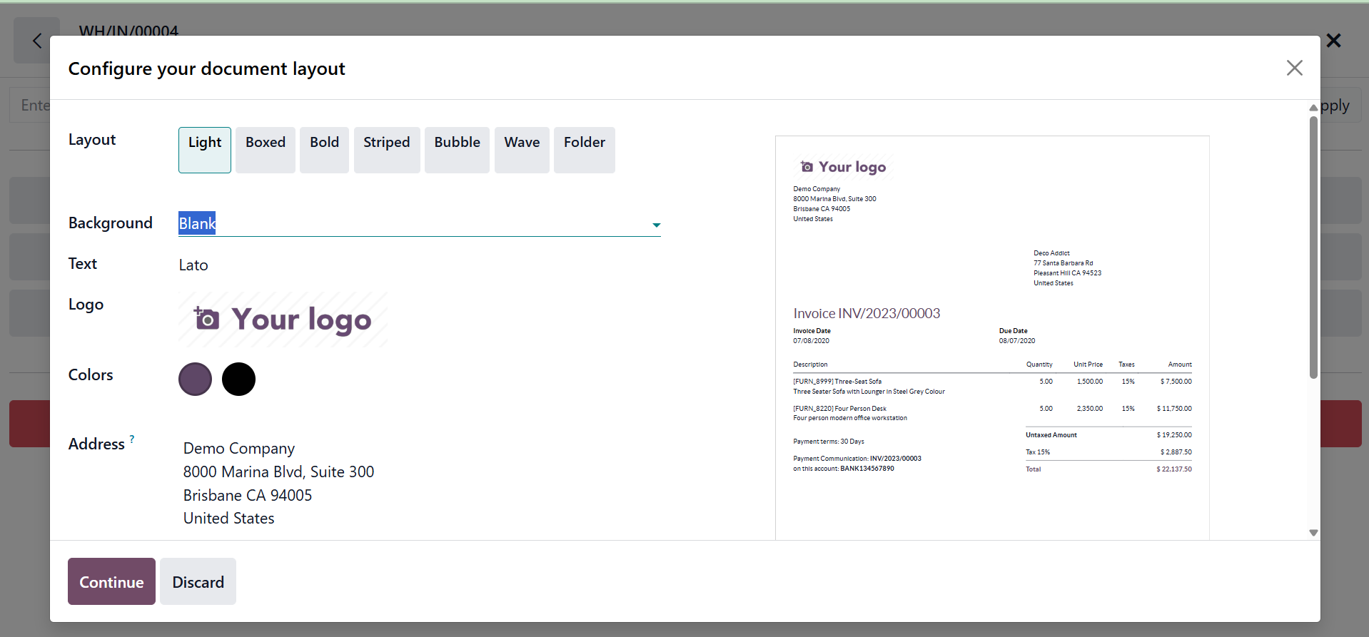 Odoo 19 Project