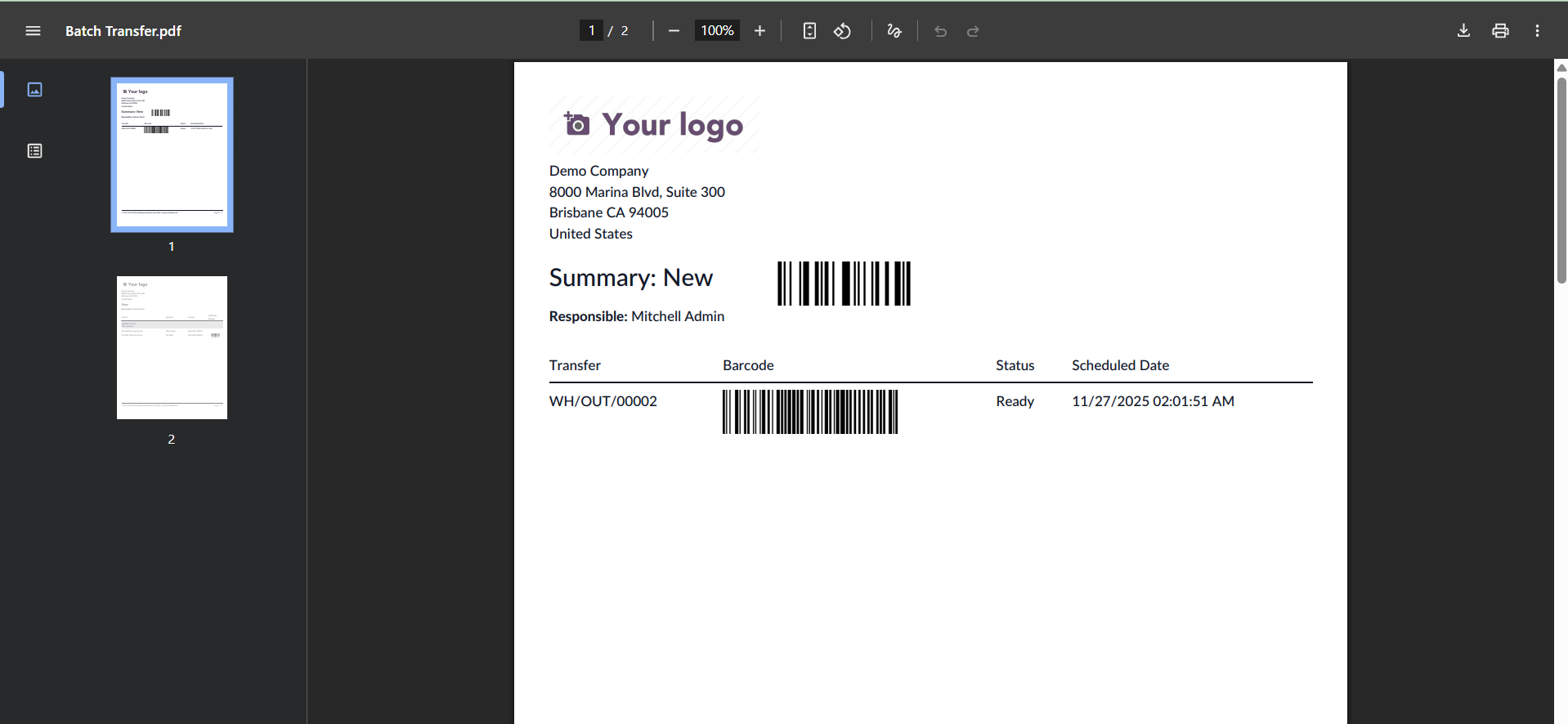 Odoo 19 Project