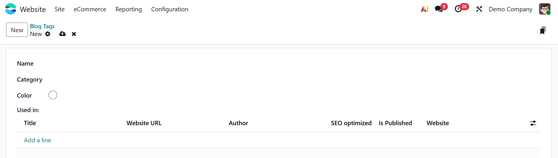 Odoo 19 Project