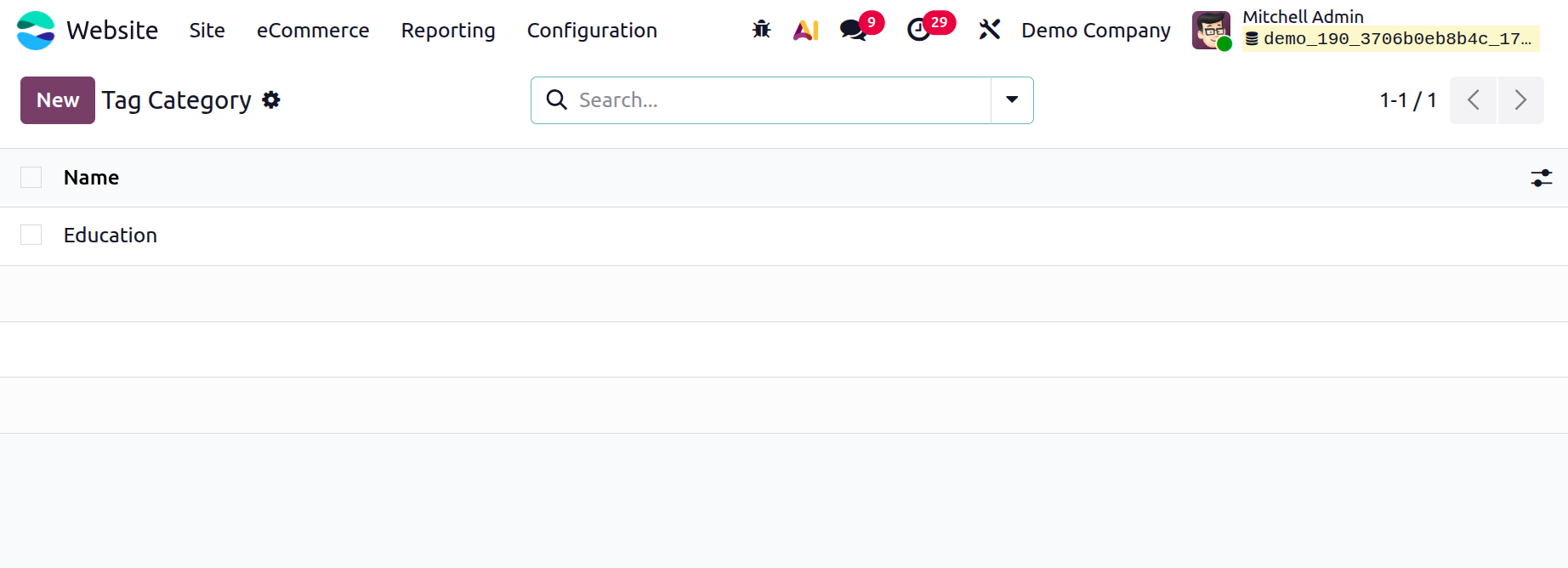 Odoo 19 Project
