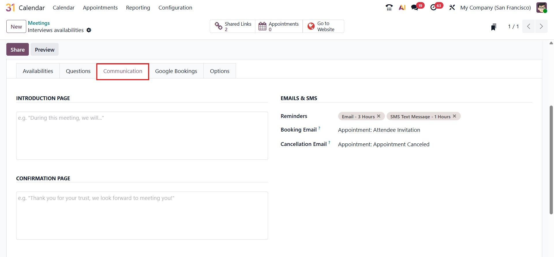 Odoo 19 Project
