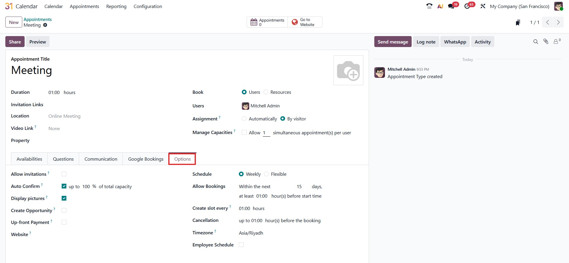 Odoo 19 Project