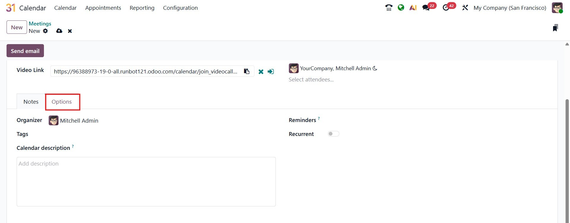 Odoo 19 Project