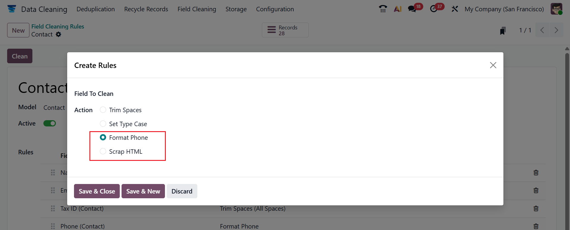 Odoo 19 Project