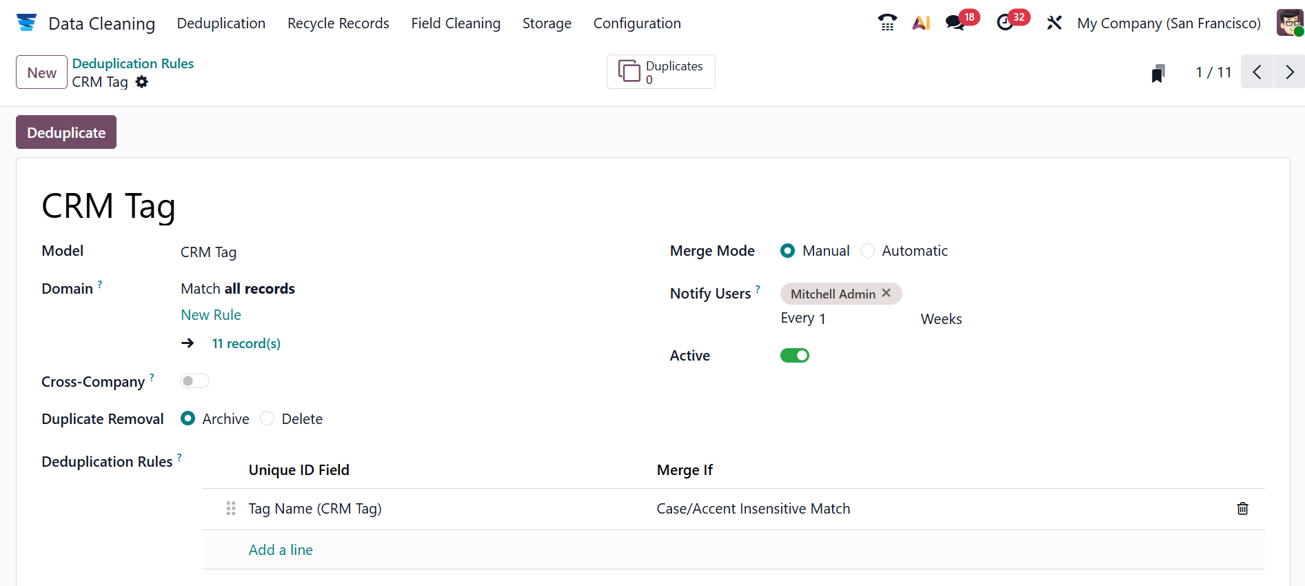 Odoo 19 Project