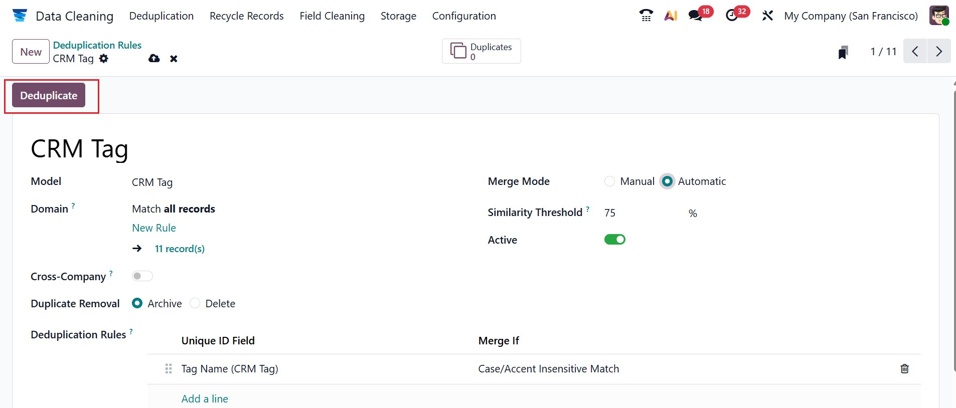 Odoo 19 Project