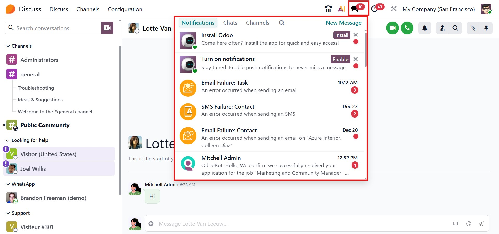 Odoo 19 Project