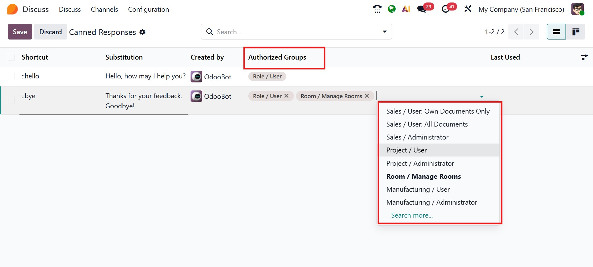 Odoo 19 Project