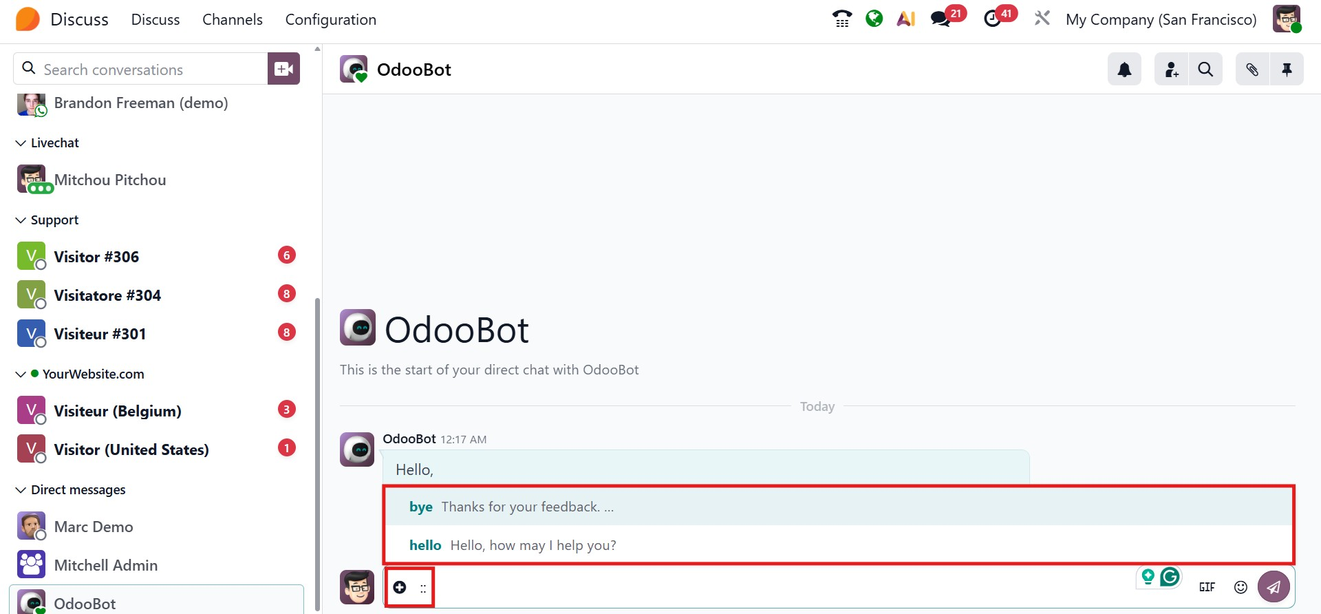 Odoo 19 Project