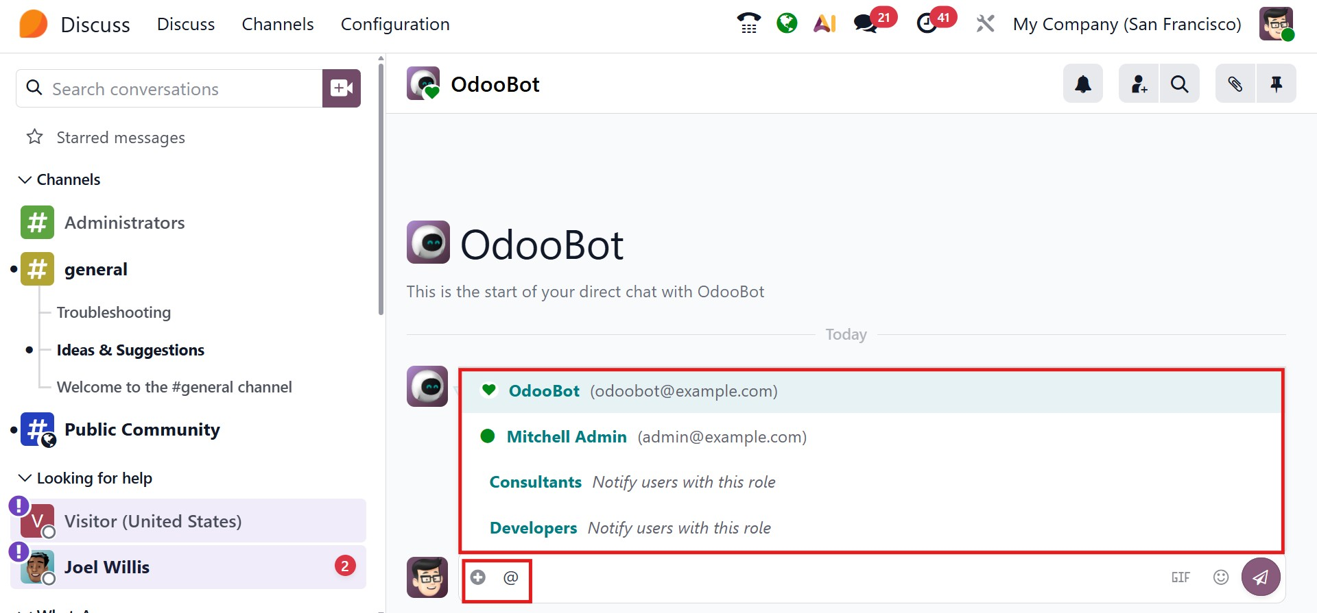 Odoo 19 Project