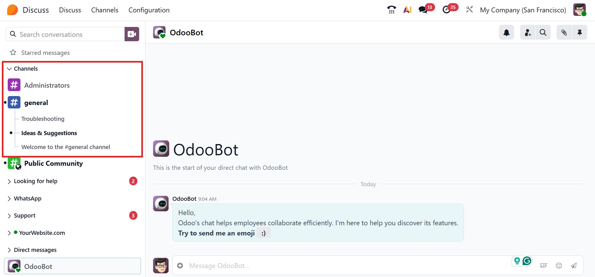 Odoo 19 Project