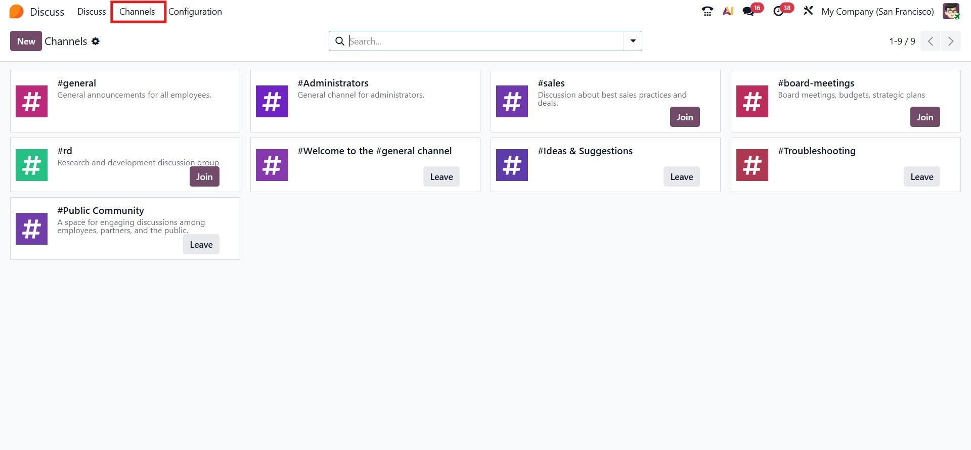 Odoo 19 Project