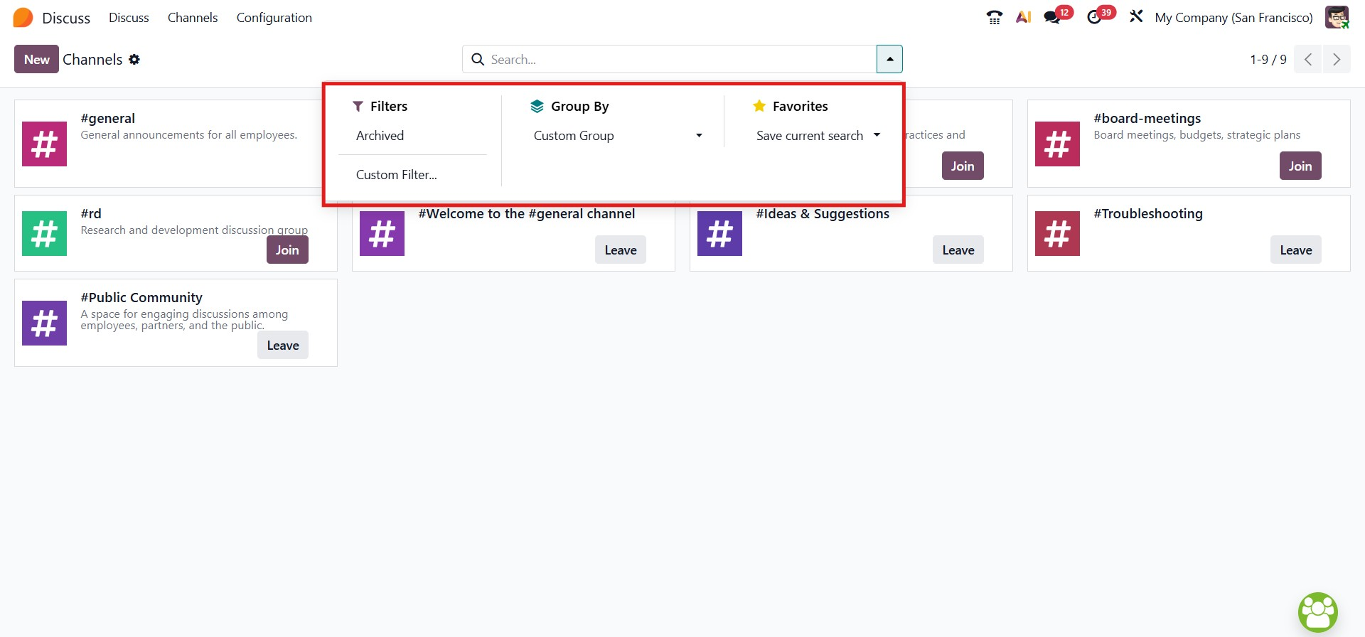 Odoo 19 Project