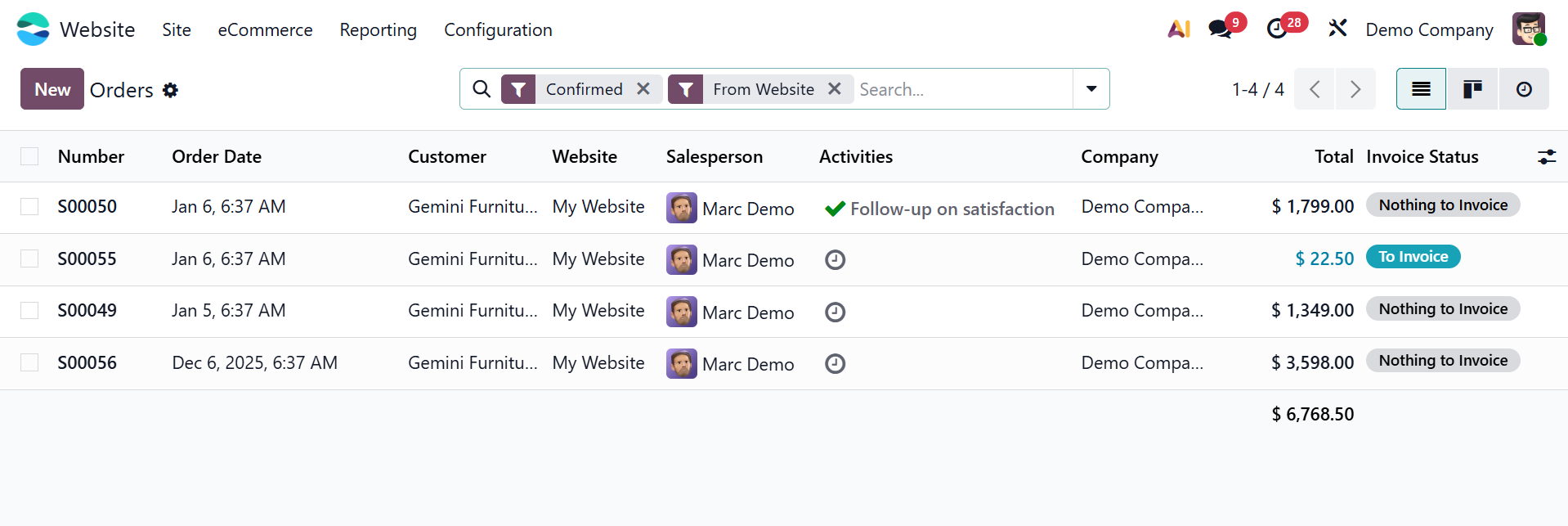 Odoo 19 Project