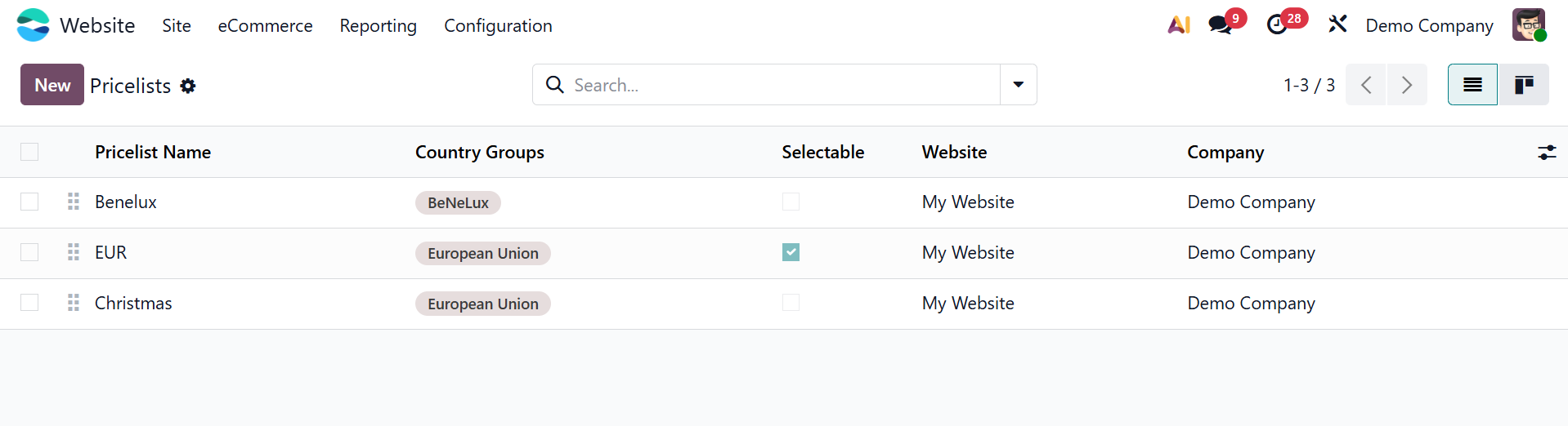 Odoo 19 Project