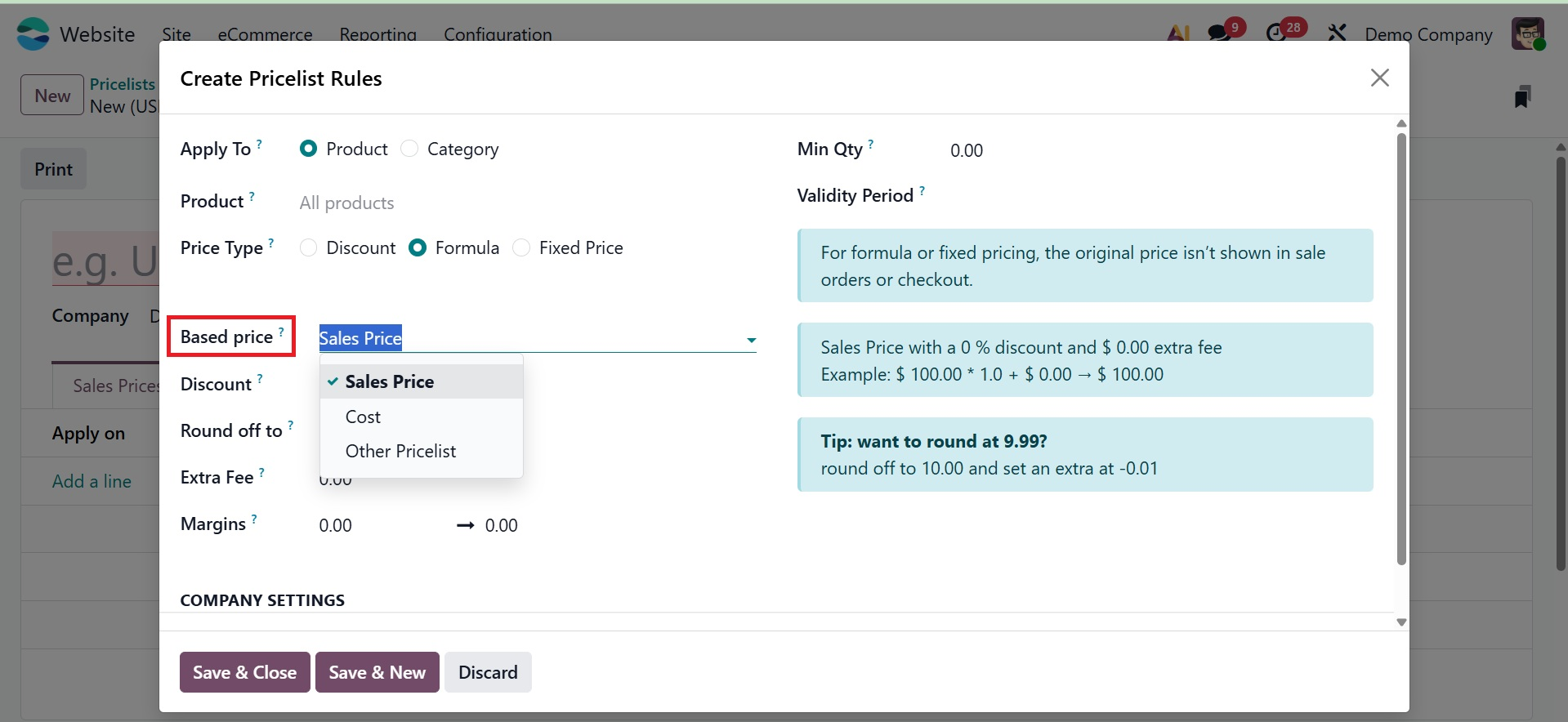 Odoo 19 Project