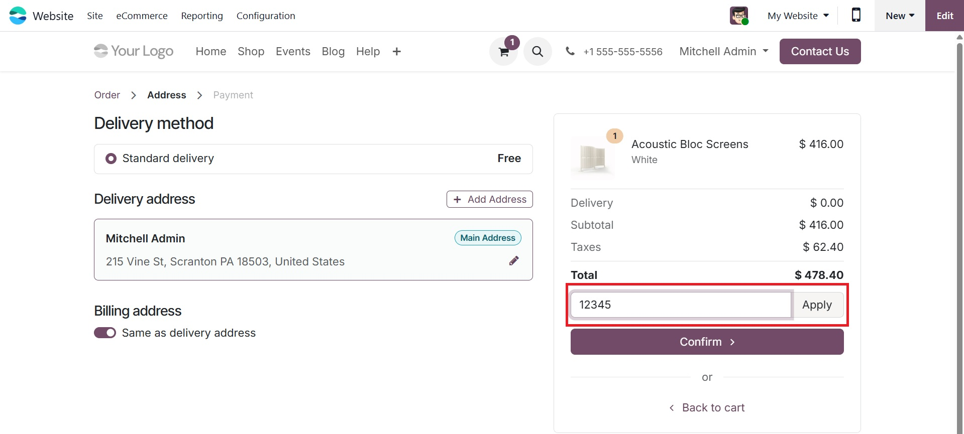 Odoo 19 Project