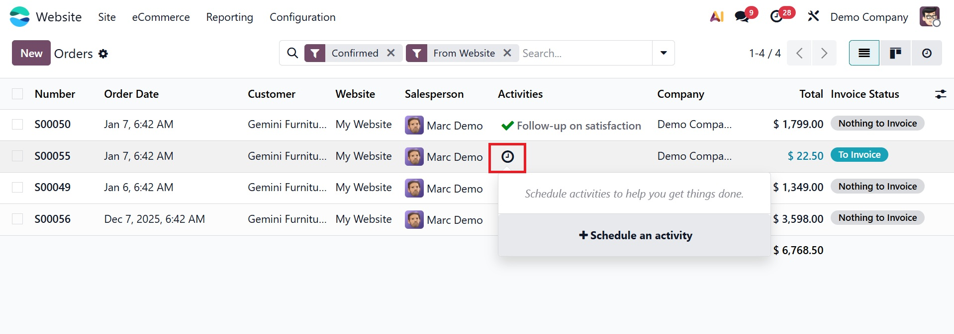 Odoo 19 Project