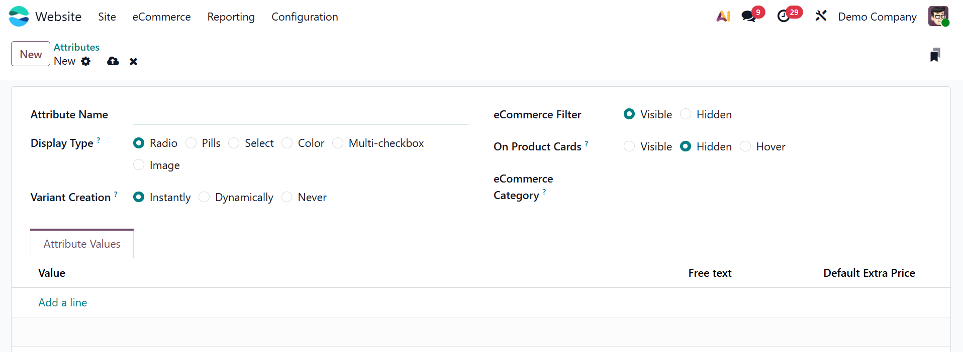 Odoo 19 Project