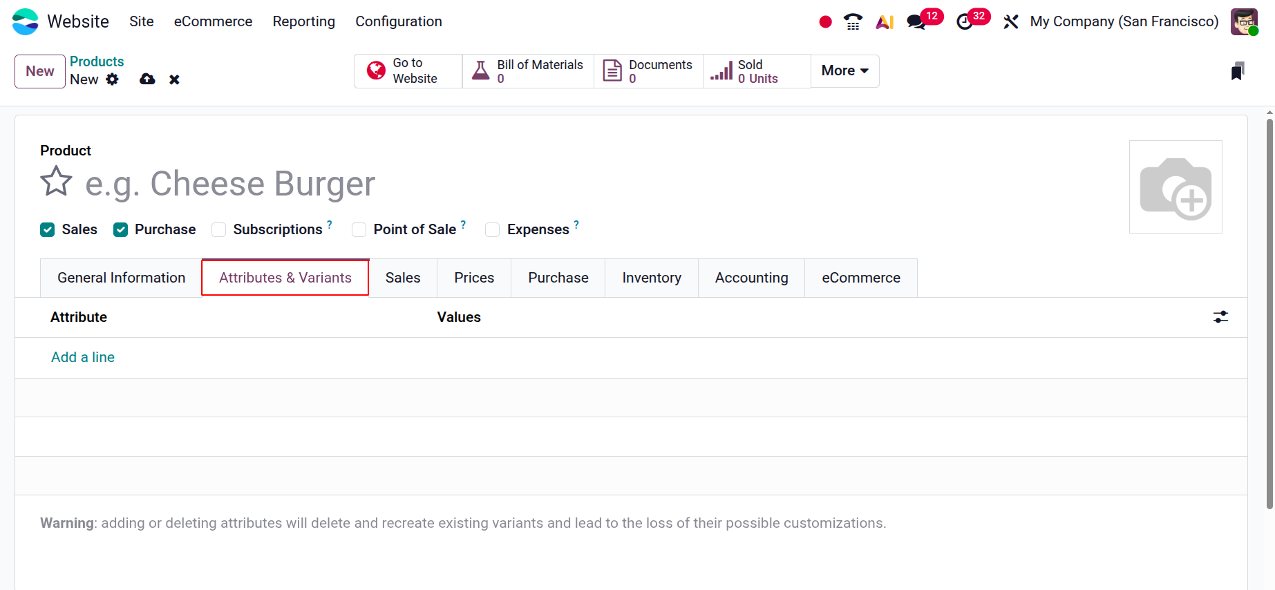 Odoo 19 Project