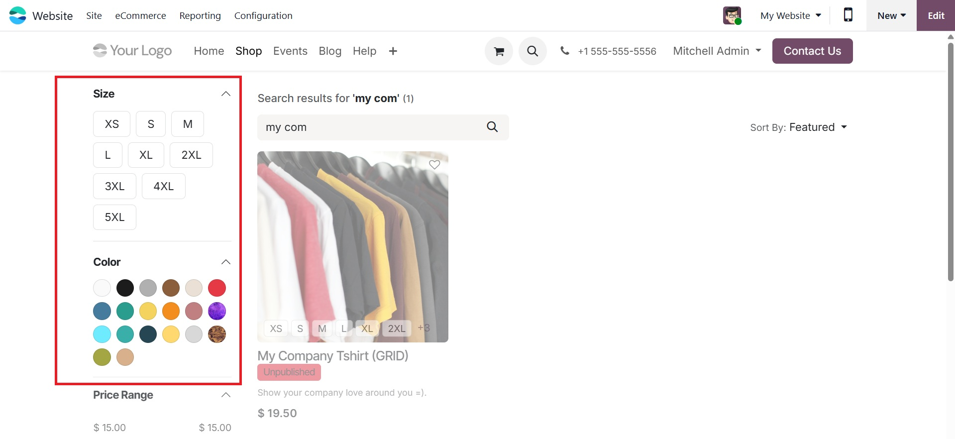 Odoo 19 Project