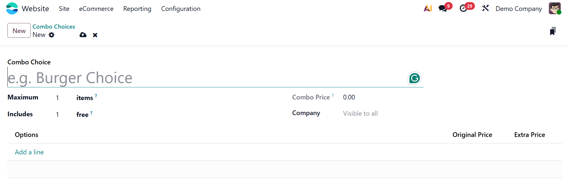 Odoo 19 Project