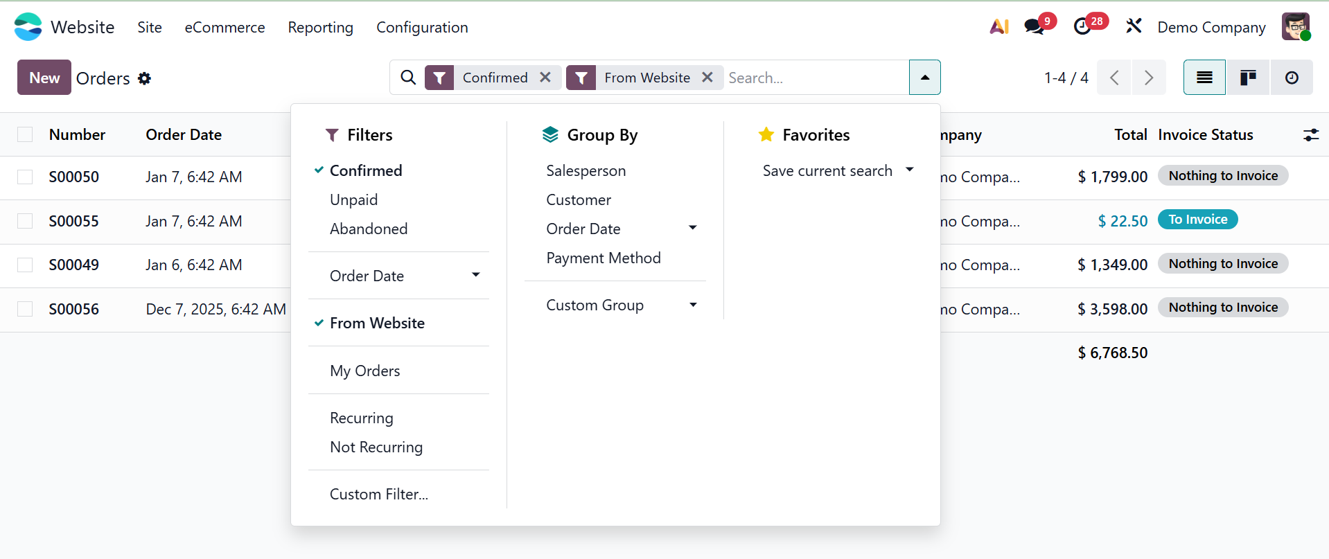 Odoo 19 Project
