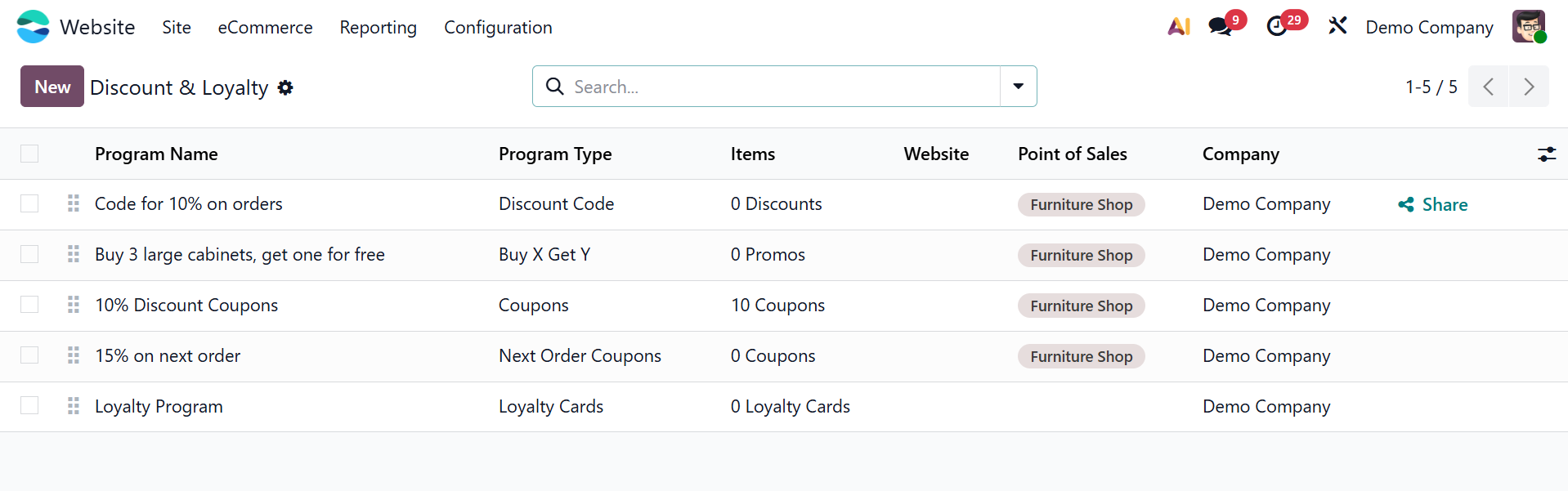 Odoo 19 Project
