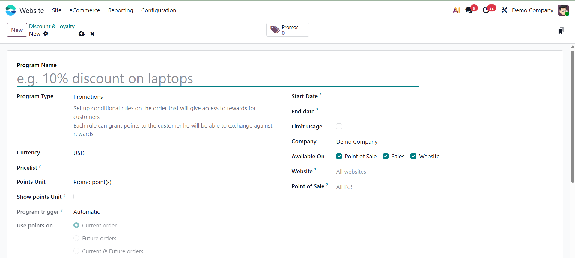 Odoo 19 Project