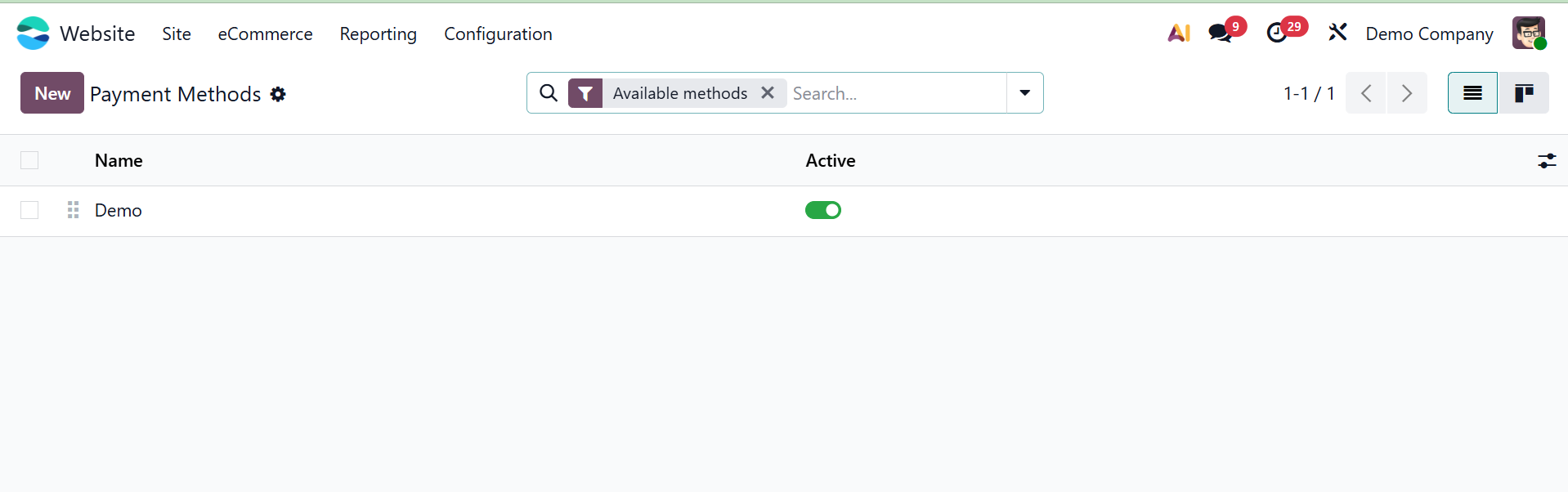 Odoo 19 Project