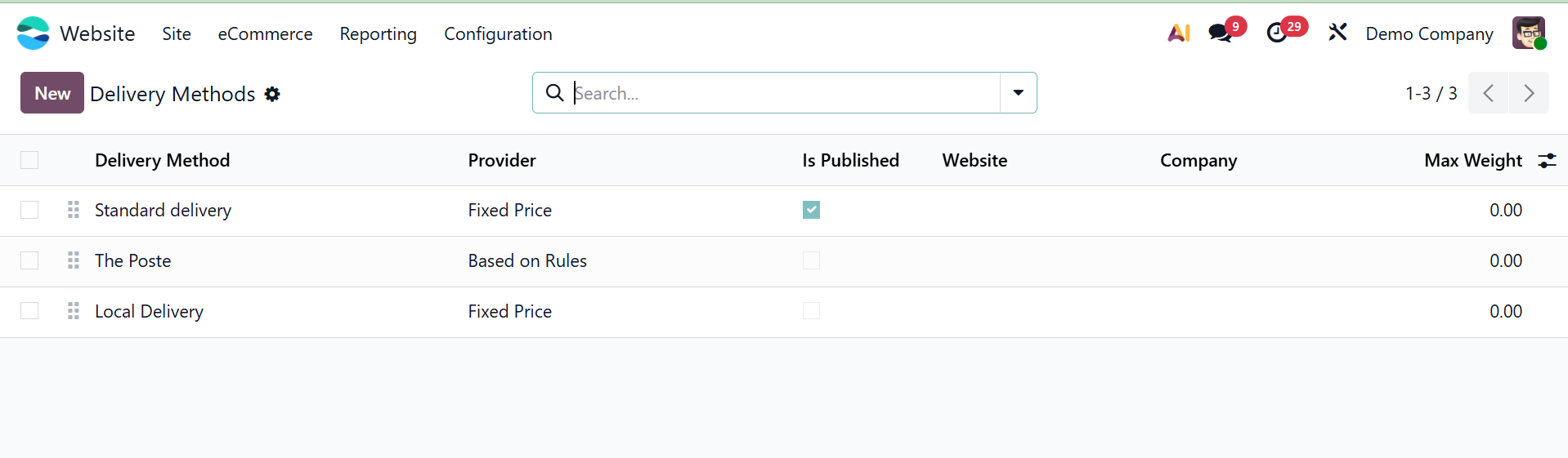 Odoo 19 Project