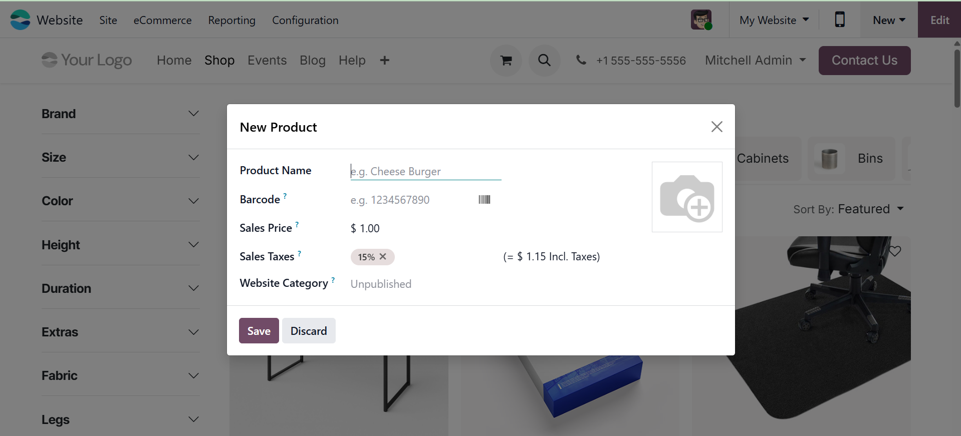 Odoo 19 Project