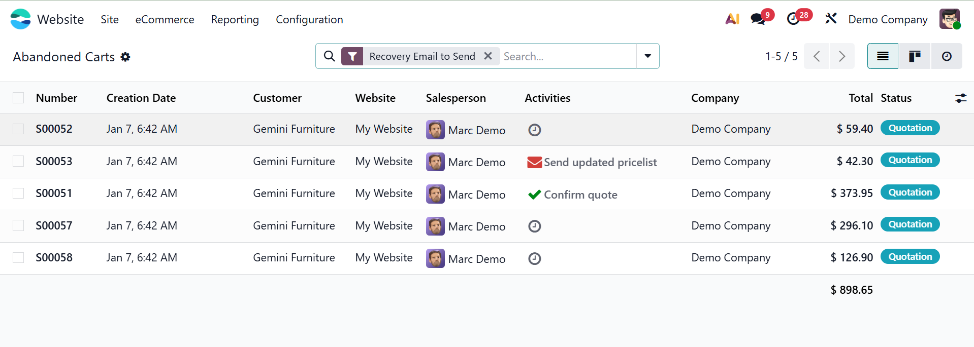 Odoo 19 Project