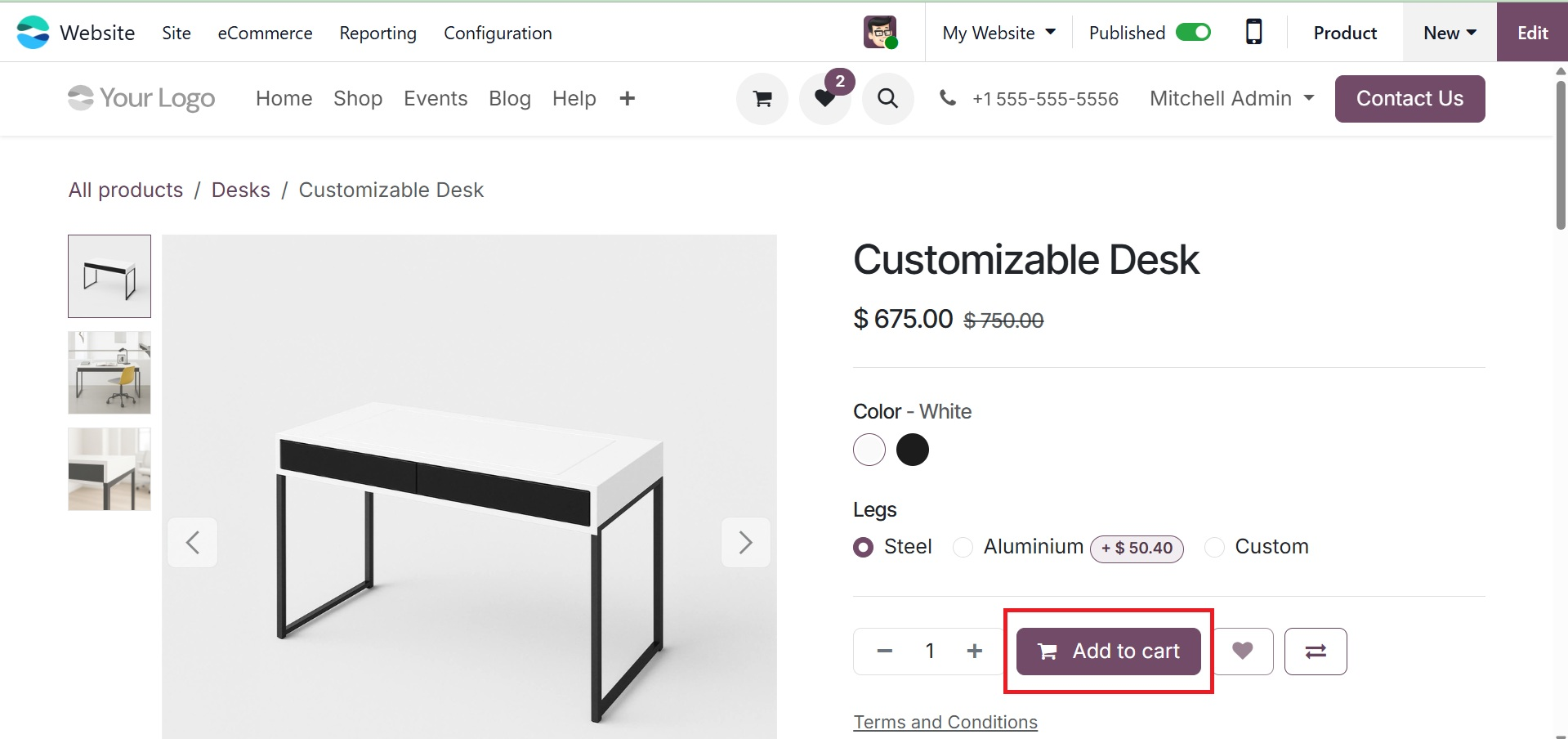 Odoo 19 Project