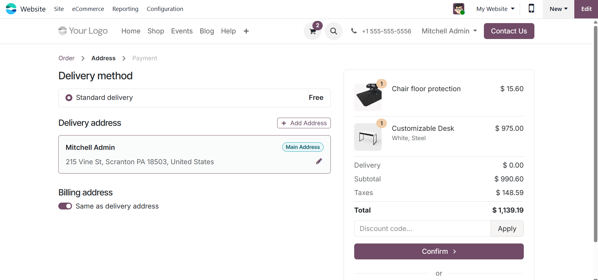 Odoo 19 Project