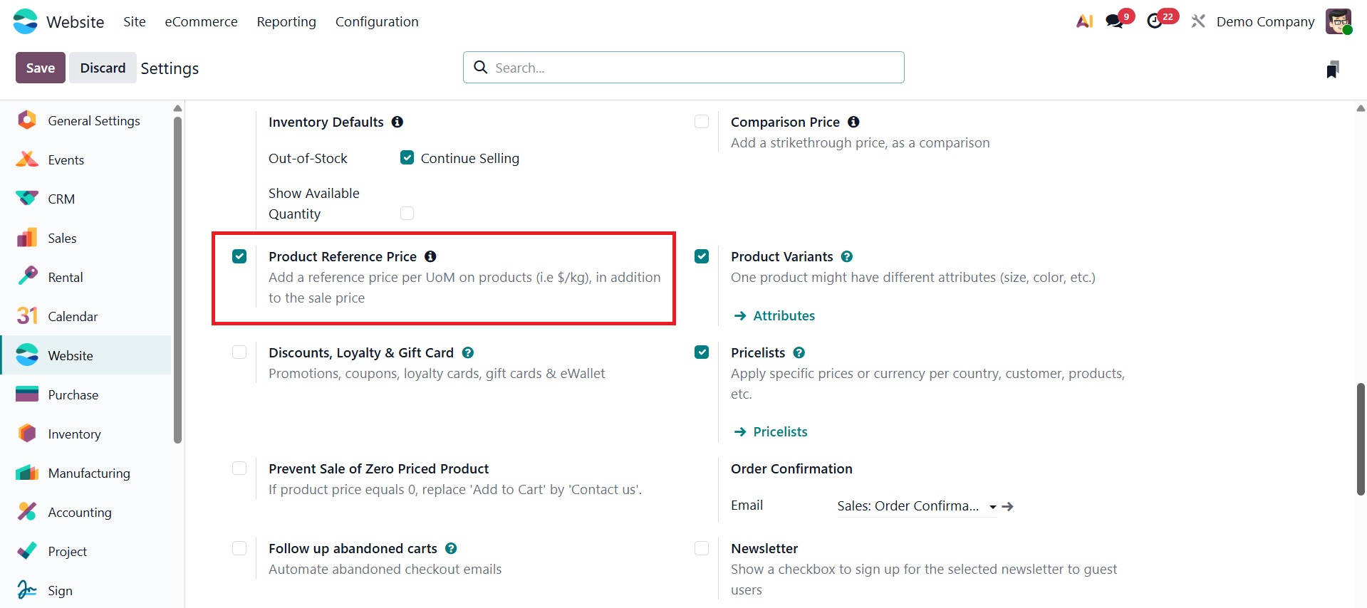 Odoo 19 Project