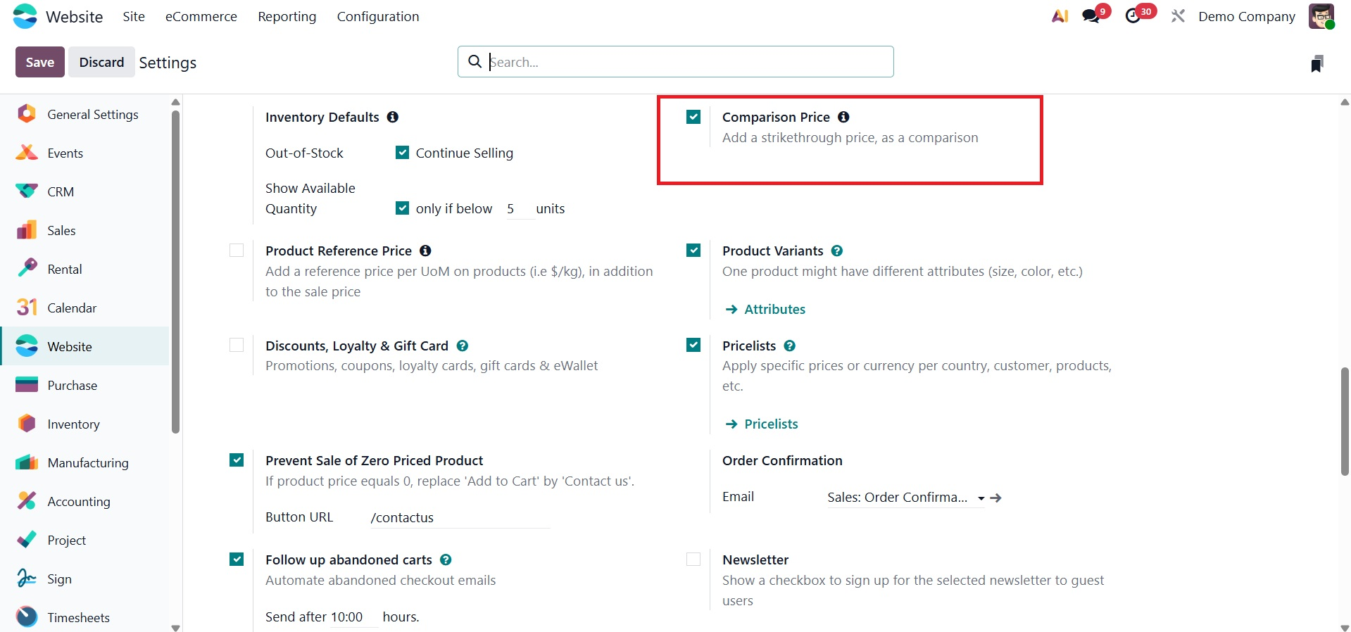 Odoo 19 Project