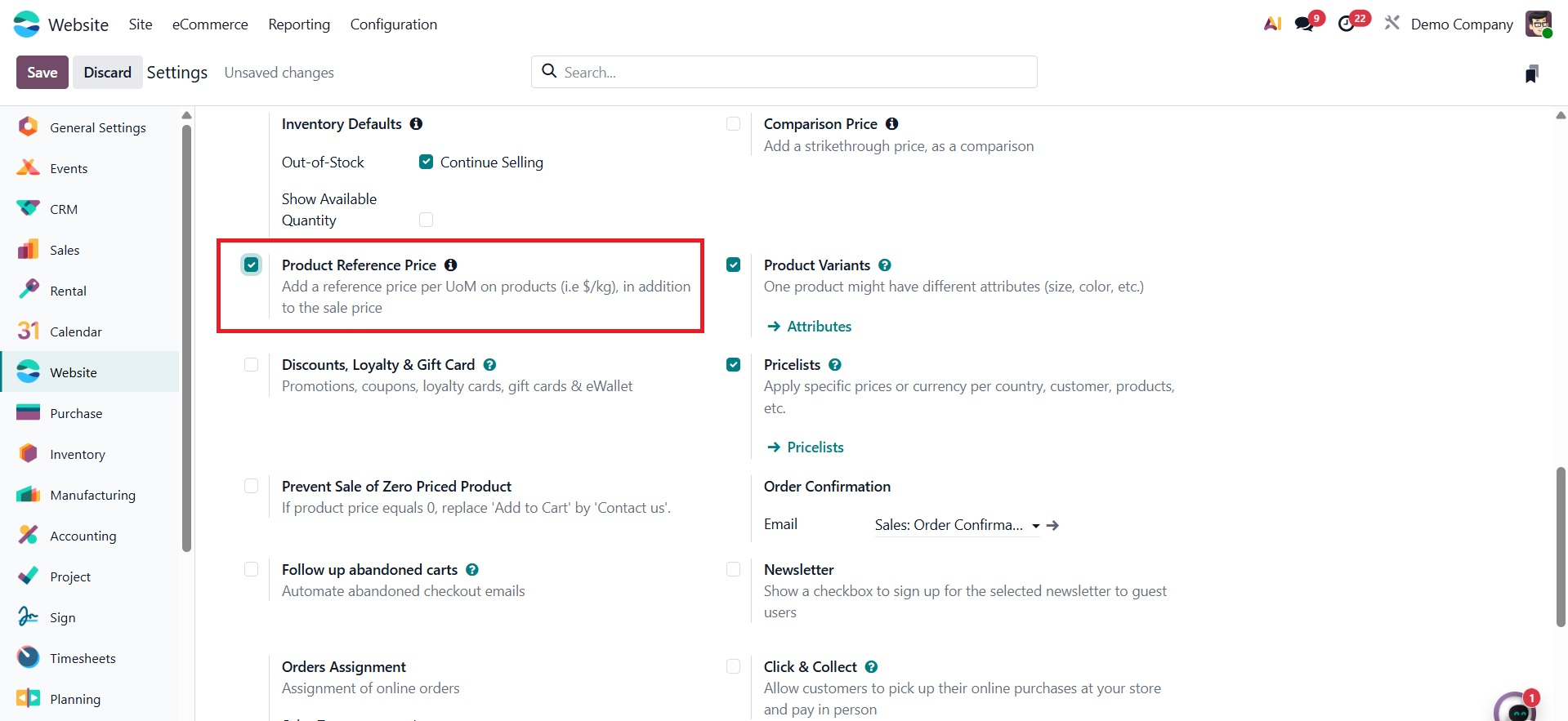 Odoo 19 Project